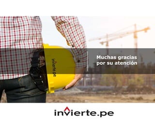 Muchas gracias
por su atención
 