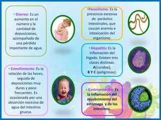 En el intestino delgado el quimos se mezcla con la bilis, segregada por el hígado; con el jugo pancreático, producido por las paredes del mismo intestino .ETAPAS DE LA DIGESTIÓNEl tubo digestivo es el responsable de ingerir, almacenar y digerir los alimentos, absorber sus nutrientes y almacenar sus desechos hasta su eliminación. PARA RECORDAR