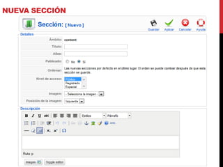 NUEVA SECCIÓN
 