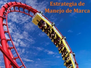 Estrategia de
Manejo de Marca

 