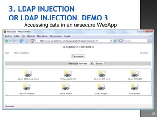 Accessing data in an unsecure WebApp 