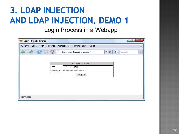 LDAP Injection & Blind LDAP Injection
