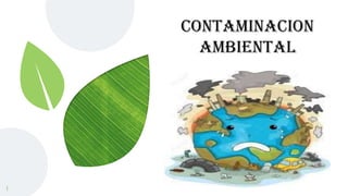 Contaminacion
Ambiental
1
 