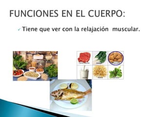    Tiene que ver con la relajación muscular.
 