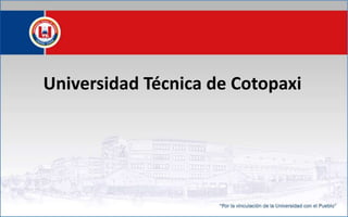 Universidad Técnica de Cotopaxi
 
