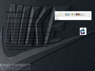 11/06/2016
Pestaña de diseño
Las opciones que la conforman son:
Configurar página: Para darle el tamaño,
posición de los márgenes y la orientación de
nuestras diapositivas
Temas: Podremos hacer uso de algún tema ya
establecido por PowerPoint para darle una
vista diferente a nuestra presentación
Fondo: Esta opción nos permite modificar el
fondo de nuestras diapositivas, dependiendo
de nuestros gustos o formato requerido de
nuestras diapositivas
 