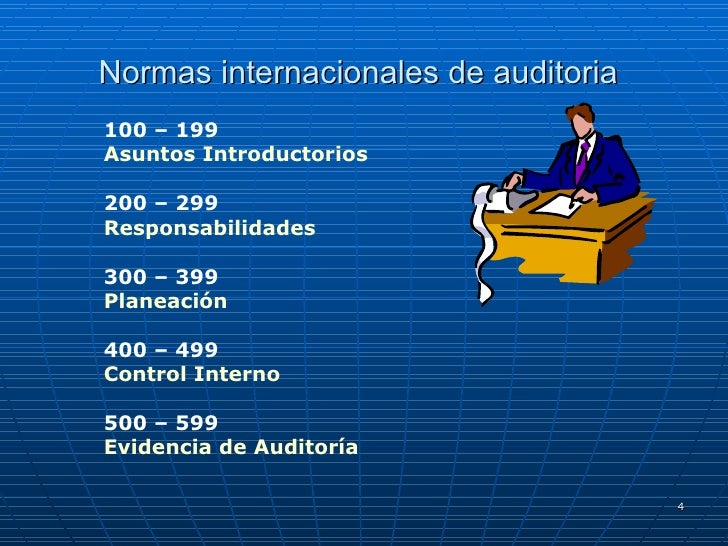 NORMAS INTERNACIONALES AUDITORIA