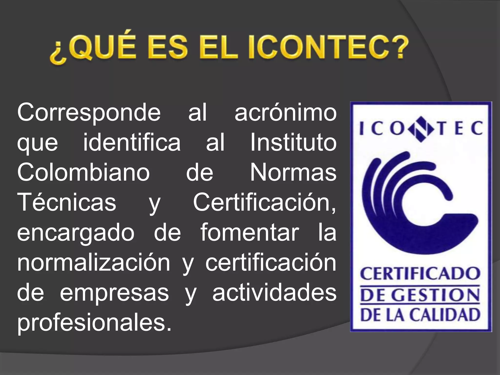 Diapositivas normas Icontec | PPT