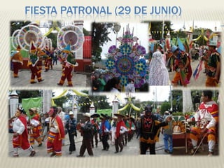 FIESTA PATRONAL (29 DE JUNIO)
 