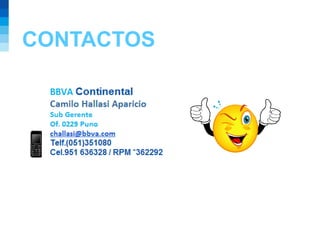 CONTACTOS
 