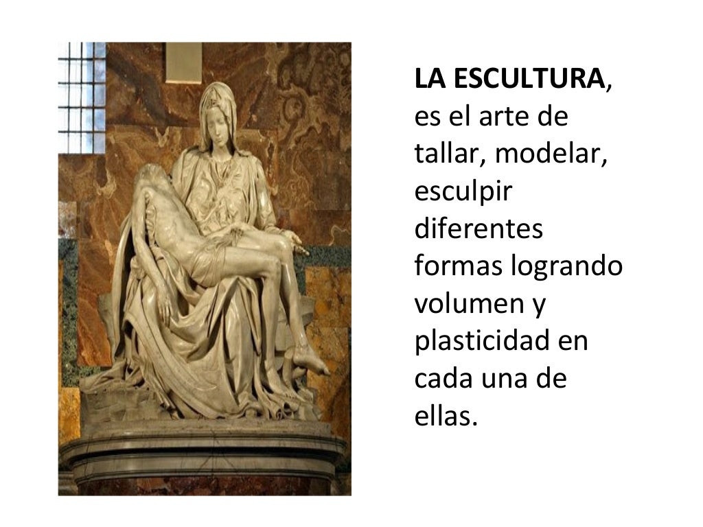 La escultura