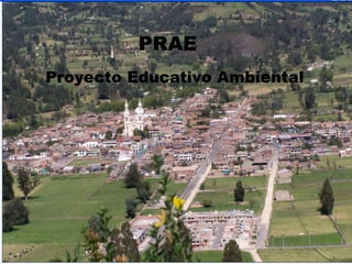 PRAE
Proyecto Educativo Ambiental
 