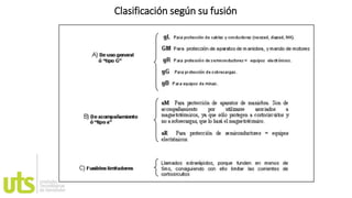 Clasificación según su fusión
 