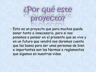  Mejorar la disciplina de la institución. 