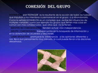REGULACION: esta etapa es una respuesta a la fase de conflicto, el equilibrio entra; la individualidad y la grupalidad personal y colectivo.