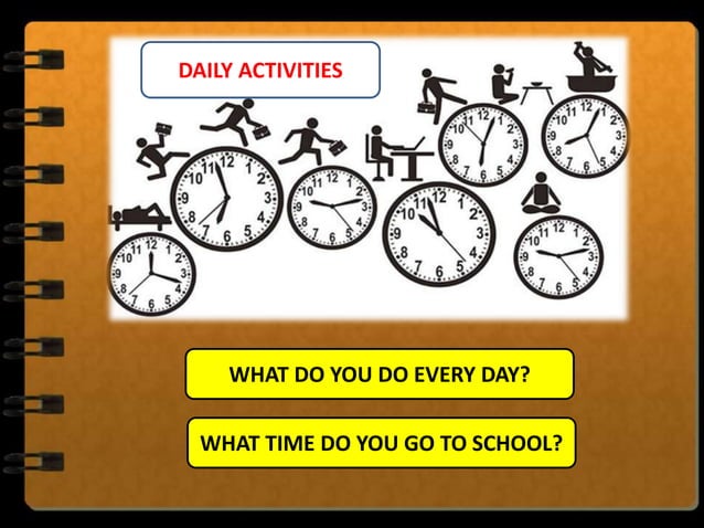 Diapositivas rutina presente simple | PPT