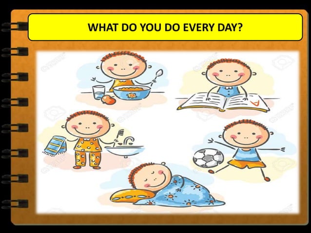 Diapositivas rutina presente simple | PPT