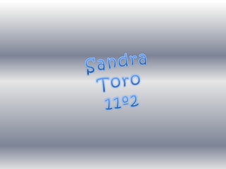 Sandra Toro 11º2 