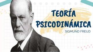 SIGMUND FREUD
TEORÍA
PSICODINÁMICA
 