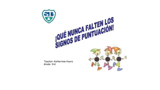 Diapositivas signos de puntuacion