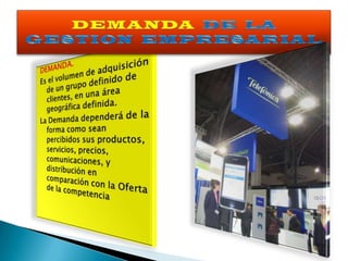 ORGANIZACIÓN  DE  LA GESTION   EMPRESARIAL