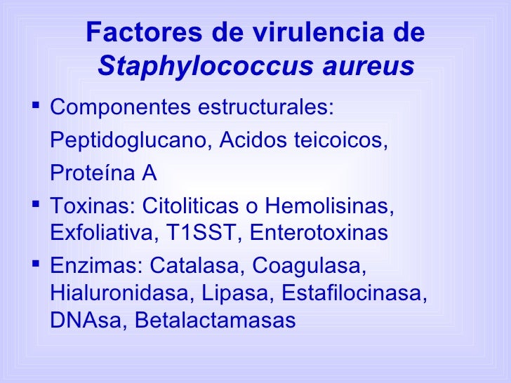 Diapositivas Sobre Staphylococcus Aureus