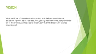 conociendo la Universidad Popular del Cesar | PPTX
