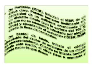 Diapositivas virus informatica