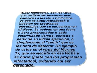 Diapositivas virus informatica