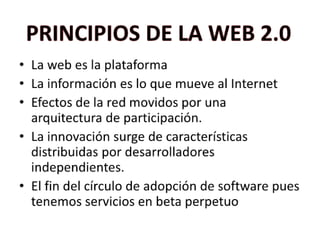 Diapositivas web 2.0