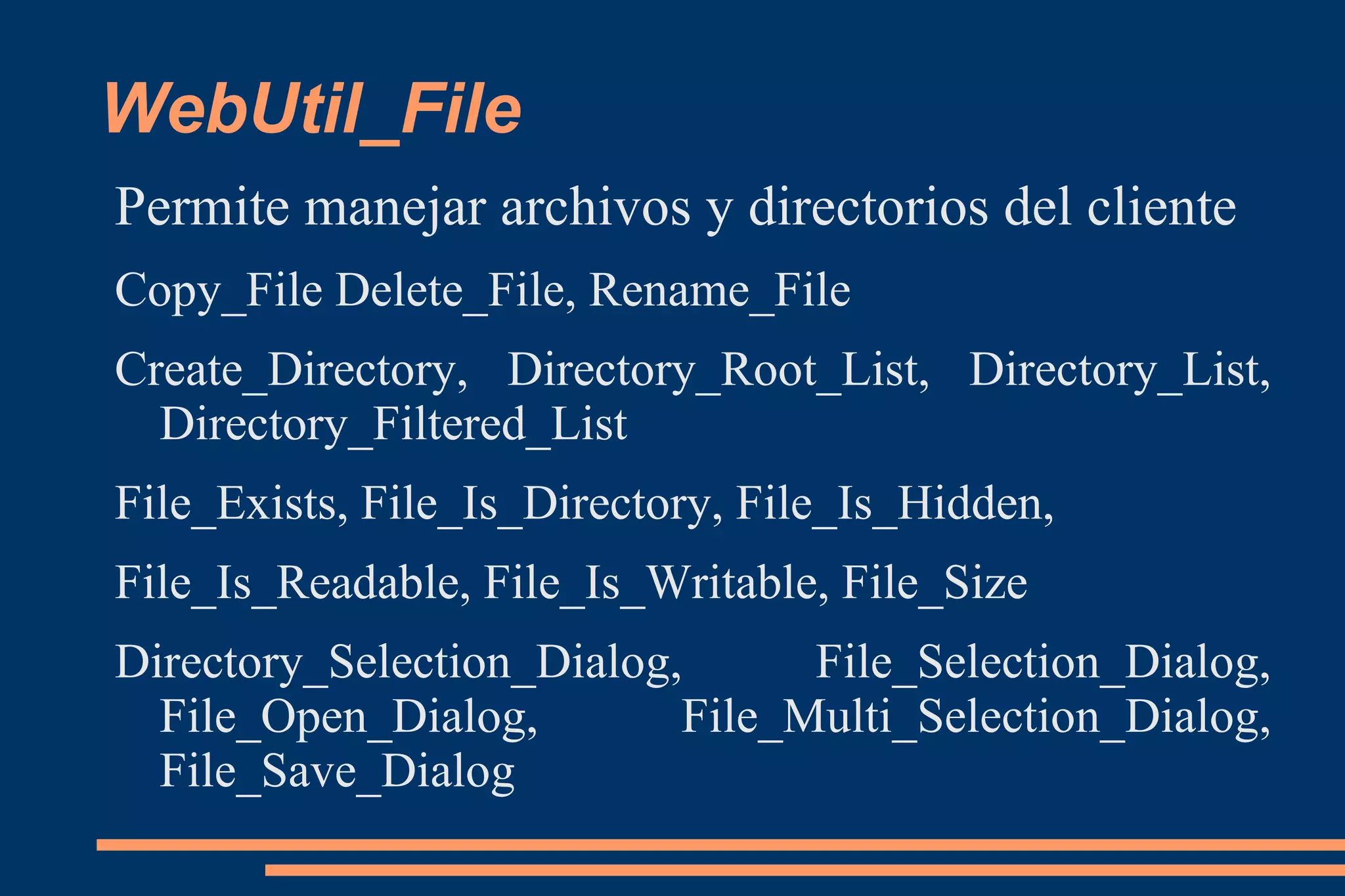 Mejora la transferencia de archivos. 