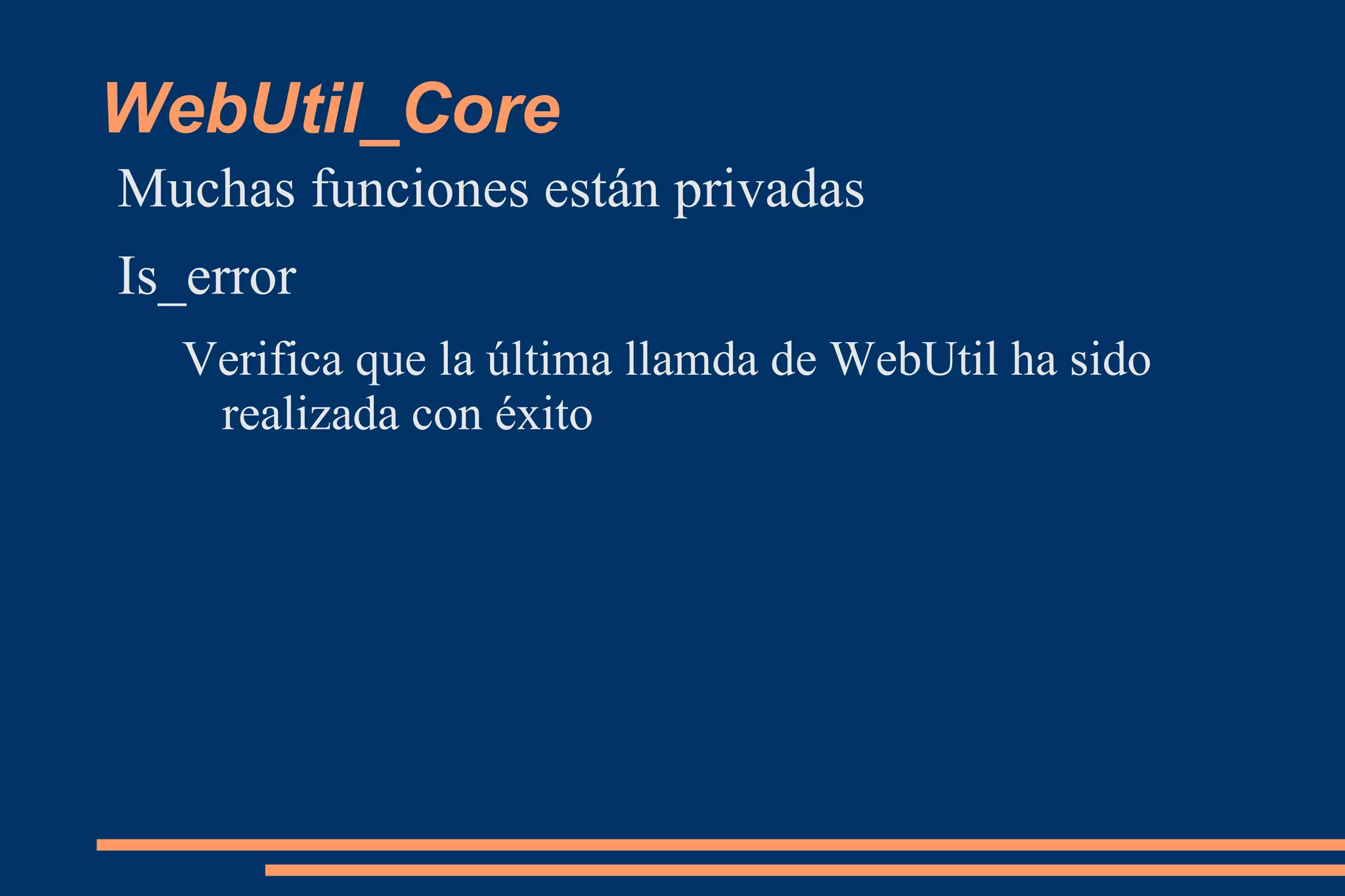 Paralelo con retro-llamadas de notificación. A partir de la versión 10g viene incluido para versiones anteriores es necesario descargarlo. 