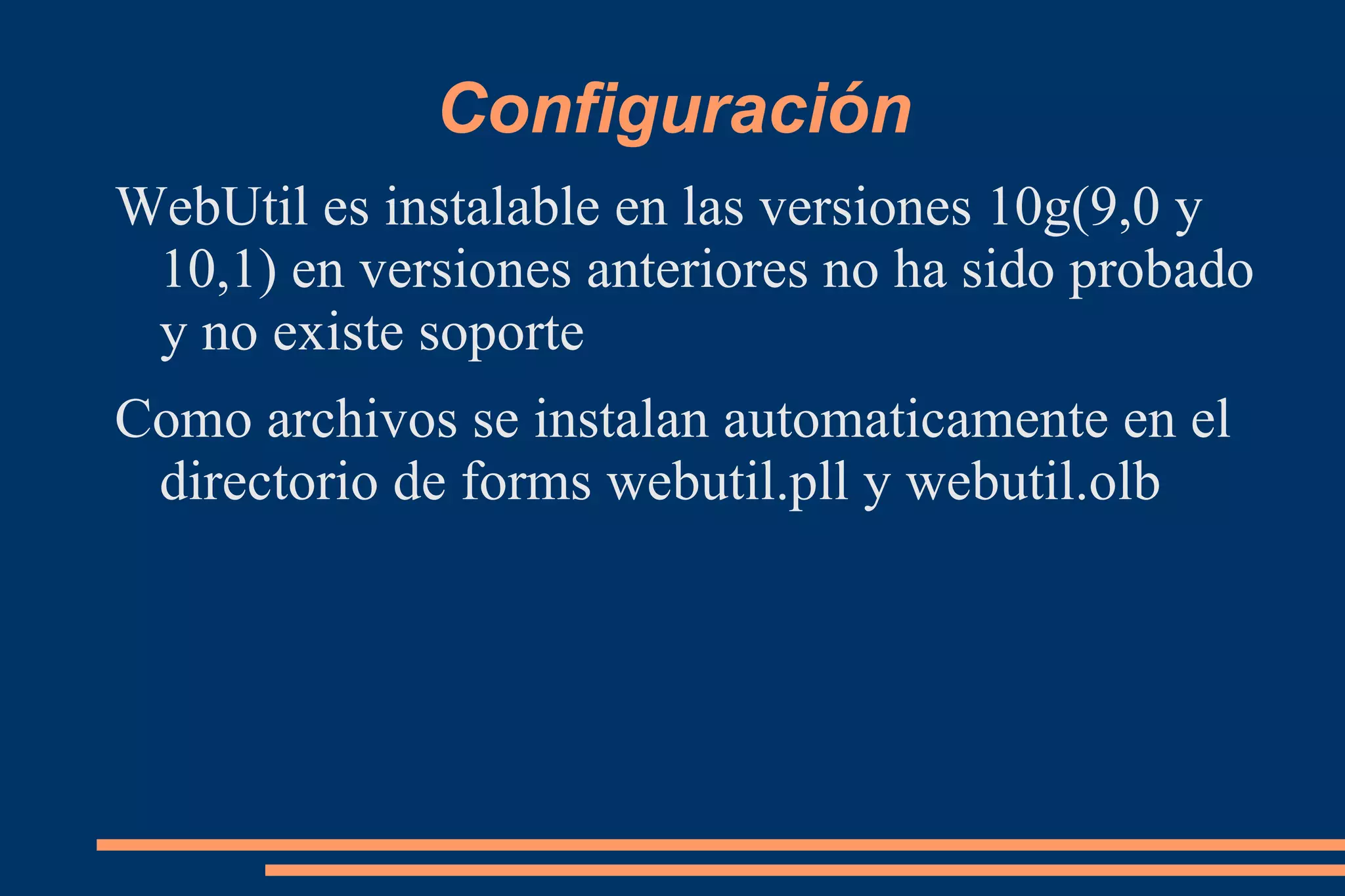Algunas características adicionales Al ser desarrollado en java es indispensable que el equipo cliente tenga instalado la máquina virtual de java (JVM). 