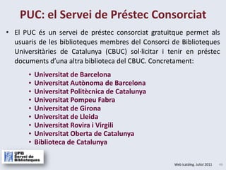 PUCBibliografiarecomanadaPel curs 2011-2012 ….