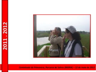 2011 . 2012




              CursoCaminhada da Primavera, Percurso deAdultos – Escolar –de maio de 2012
                    de Educação e Formação de Salreu (BIORIA) – 12 Nível Secundário
 