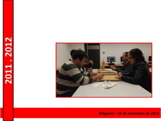 2011 . 2012




              Curso de Educação e Formação de Adultos ––Escolarnovembro de 2012
                                               Magusto 10 de – Nível Secundário
 