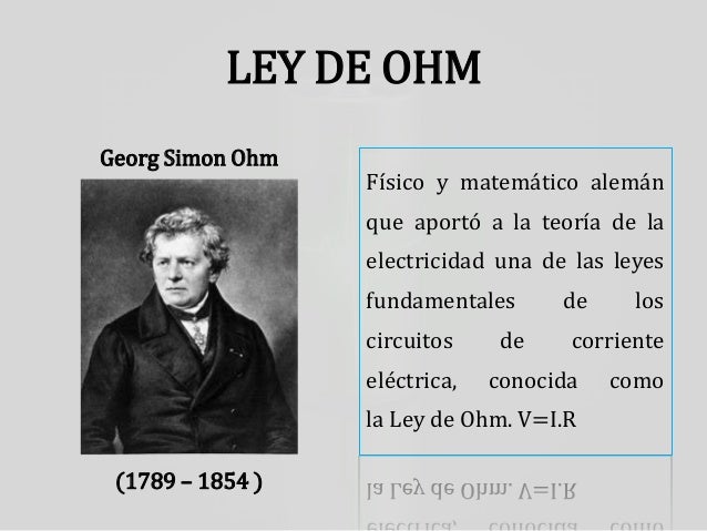 Georg Simon Ohm Y Sus Aportaciones Ala Fisica lagu2ronankeating.blogspot.com