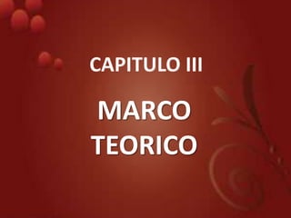 MARCO
TEORICO