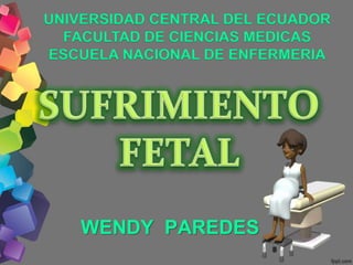UNIVERSIDAD CENTRAL DEL ECUADOR 
FACULTAD DE CIENCIAS MEDICAS 
ESCUELA NACIONAL DE ENFERMERIA 
WENDY PAREDES 
 