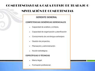 RECURSOS HUMANOS EMPRESA DE CALZADO