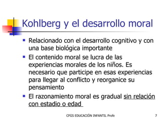 Que Es Base Gradual Desarrollo Moral | PPT