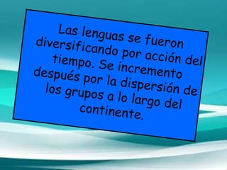 LA COMUNICACIÓN EJERCCICIOS  -DIVERSIDAD LINGUISTICA Y 