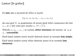 Curs 1: Grafuri; Introducere | PDF