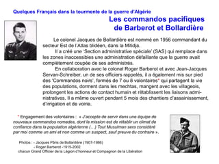 Justice, pardon et réconciliation. — 05. L’Algérie et la France de 1830 à 1962