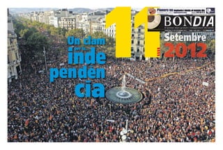 MARTA PÉREZ (EFE)




                                 DIMECRES 12 DE SETEMBRE 2012   NÚM. 1.624 ANY 7   BONDIA   cat




                    Un clam
                     per la...
 