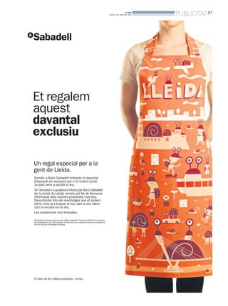 BONDIA
DIJOUS, 2 DE MAIG DEL 2013
07
PUBLICITAT
 