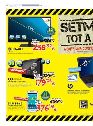 08
PUBLICITAT BONDIA
DIJOUS, 11 DE JULIOL DEL 2013
 