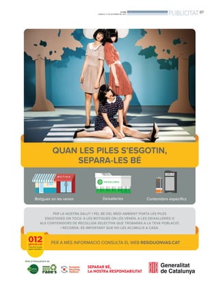 BONDIA
DIMARTS, 17 DE SETEMBRE DEL 2013
07
PUBLICITAT
 