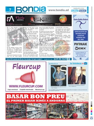 7

www.bondia.ad

@bondia

MArÇ del 2014

Festa Andorra
Av Tarragona 103. Andorra la Vella
BD X l dona separada k busca
amb qui poder pasat una bona
estona i etc tespero a skip-msn
draco211279arroba hotmail punto
com o teclas del movil mjjmp i el cero
Bd X la portuguesa que li agradaria
coneixer algu sensible respon a skipmsn draco211279arroba hotmail
punto com o teclas del movil mjjmp
i el cero
BD PER LA DONA SEPARADA QUE
BUSCA QUI PODER PASSAR UNA
BONA ESTONA , AMISTAT I EL Q
SURTI , JO HOME DE 50 IGUAL
SITUACIO Q BUSCO EL METEIX JA
DIRAS .
Bd este mensaje es para la dona
que lleva un mes quedando con
el hombre feo , si deseas conozer
a otra persona no guapo di sitio y
hora a partir de las 17h y como te
reconozere
I tant que hem d’apendre d’en Carles
Puyol. Per cert, Quina bandera

segueix-nos

Píkolo
C/ La Grandalla, Casa Vilella, baixos. Andorra la Vella
pasejaba pel camp quan va anar
a ajudar als espanyols perque
guanyesin el Mundial? I
en Xavi?, i en Pique?. Vas veuere
la tele aquell dia no? Crec que et
confons amb l’espanyolito Iniesta.
Si vol ser hispano-catalana cap
problema. Voti no- no i ja esta. I els
de mes que facin el que vulguin. I
ha molta gent que no pensem com
voste. Au, que
pasi un bon dia.
Pitjor A MI tamb UN ca?cador, fa un
any i dos dies, hem van fer fora de
casa amb una nena de dos anys i 4
mesos i no sc un gos. VISCA ELS
PERSONATGES QUE ELS MIREN.
ENCARA A LA CARA
Bd.a k karlitos te refieres
Para Dona separada que busca com
quem poder pasar boano amistad
Bd per la dona separada jo home
sol amb piso i cotxe busco el mateix

que tu, tinc bo aspect molt carynos,
si volls marca dia hora i lloc per un
caf, petons.
BD hombre de 48 busca mujer para
relaciÃ³n. Mente abierta sin tabus
BD para la dona separada. Tengo 48
dime lugar y hora. Te sorpremderas
agradablemente.
Bd,a la separada,yo tambien
separado de 38 y buen ver,busco
lo mismo....di hora y dia y podemos
conocernos
Para dona separada que busca
com quem pasar una bona estona i
amistat diz dia hora i um cafe j m
Amor el dia 9 hace un ao ke hice una
llamada y fue lo mejor ke pude hacer.
gracias a eso te tengo y espero ke
para toda la vida!lo eres todo para
mi,grac
ias ,te amo cristian!!
Bd senyors del Comu d’Ordino a
veure si controlem el botellon darrera

Envia al 555 la paraula clau BD més el teu missatge. Avís legal a la pàgina 4

diaribondia

núM. 2.513

divendres

Salsa & Olé
Av. Tarragona 46. Andorra la Vella
el camp de futbol ,,,comu penos
Dona separada que vusca amistade
para passar una vona estona .
Domingo cafetaria pirynes has 12 h
leva halgo na mano para te reconecer
. Un beijo guapa .
Independentistes vosaltres solets
us heu envolicat no enmerdeu als
andorrans i si no esteu contens
carretera i manta
BD Pos lunes tienes Escolas el
padres novamente y pela manana lo
vas encontrar cola
TIC TAC TIC TAC ja sento pudor a
caqueta .....
Os dias pasan, a hora pasa e no veijo
o dia pra poder provar novamente
sinto a tua falta e o teu cheiro ... vem
ter comigo pk eu sei k tas a pensar no
mesmo do k eu. Te quiero
BD alguem que saiba as regras da
sueca para fazer de arbitro num
torneio ????

ESPECIALISTES EN
REHABILITACIÓ
AUDITIVA
PIONERS DES
DEL 2001

Av. Doctor Mitjavila, 39.
AD500 Andorra la Vella
Tel. + 376 80 80 70
www.centreauditiu.com

Cost SMS: 0,75 € + cànon

diari@bondia.ad

Moltes felicitats per aquest dia, amor
meu. T’estimo.

Felicitats per la teva graduació, Helena!!!
Avui, a celebrar-ho.

Avís: El diari BONDIA es reserva el dret de publicació i no es responsabilitza de les fotografies i els textos que els lectors envien
per ser publicats en aquesta secció.

BASAR BON PREU

EL PRIMER BASAR XINÈS A ANDORRA

Av. Príncep Benlloch, 21 (enfront de l’Hotel Pyrénées)

 