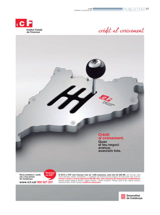 BONDIA
DIVENDRES, 6 DE JUNY DEL 2014
07
PUBLICITAT
 